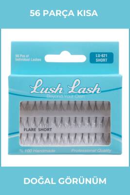 Lash Tekli Takma Kirpik Kısa Lu-621 8699067176210 - Lush Lash