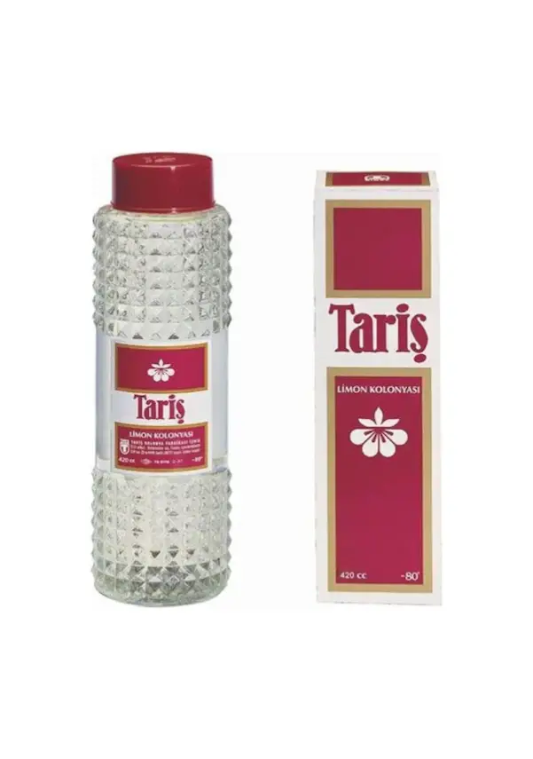 Limon Kolonyası 80 Derece 420 ml Cam Şişe - 1