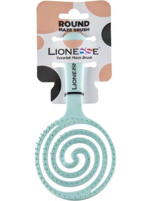 Lionesse 6458 Maze Brush Saç Fırçası Mavi - Lionesse