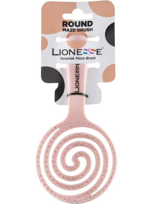 Lionesse 6458 Maze Brush Saç Fırçası Pembe - 1