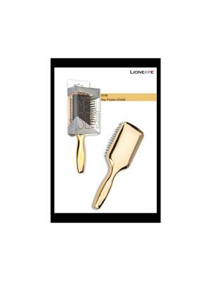 Lionesse Saç Fırçası Metal Gold 8590