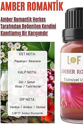 Lofty Amber Uçucu Yağ Buhurdanlık Esansı Oda Kokusu 10 ml - 2