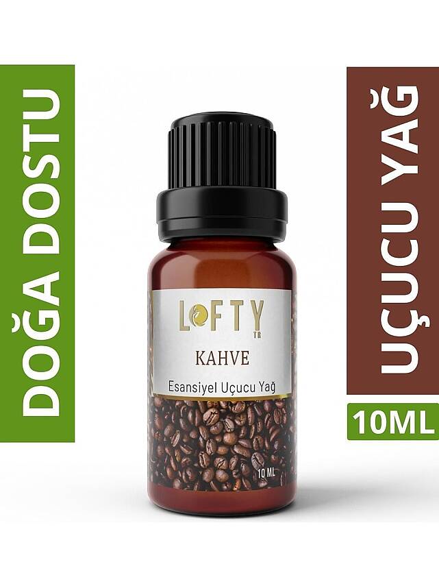 Lofty Kahve Uçucu Yağ Buhurdanlık Esansı Konsantre Oda Kokusu Uçucu Esans Buhur Yağı 10 ml - 1