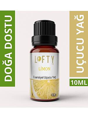 Lofty Limon Uçucu Yağ Buhurdanlık Esansı Oda Kokusu 10 ml