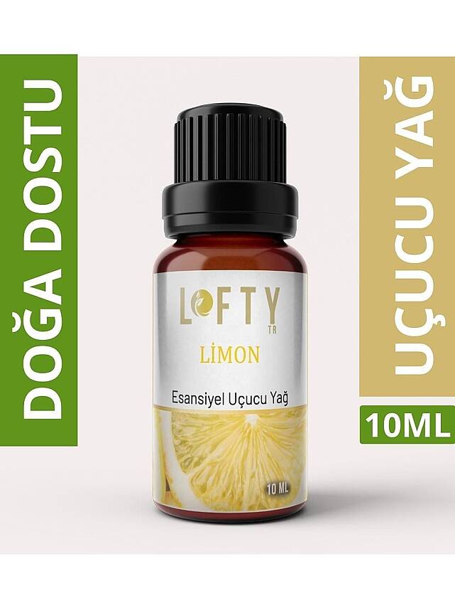 Lofty Limon Uçucu Yağ Buhurdanlık Esansı Oda Kokusu 10 ml - 1