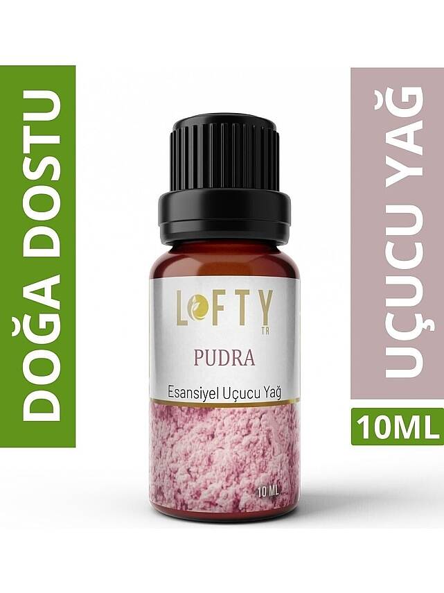 Lofty Pudra Uçucu Yağ Konsantre Oda Kokusu 10 ml Doğa Dostu Esans Özelliği ile - 1