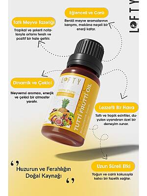 LOFTY SAKIZ ESANSİYEL KOKU YAĞI 10ML - 2