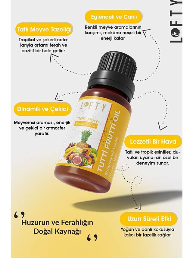 LOFTY SAKIZ ESANSİYEL KOKU YAĞI 10ML - 2