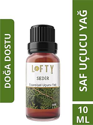 Lofty Sedir Uçucu Yağ Buhurdanlık Esansı Konsantre Oda Kokusu Uçucu Esans Buhur Yağı 10 ml