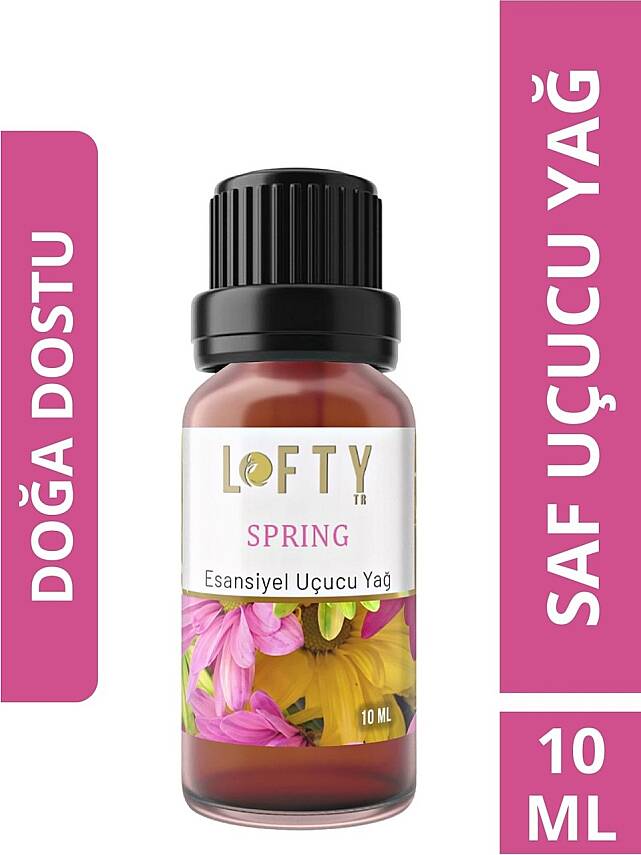 Lofty Spring Bahar Uçucu Yağ Buhurdanlık Esansı Konsantre Oda Kokusu Uçucu Esans Buhur Yağı 10 ml - 1