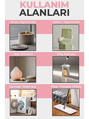 Lofty Yasemin Uçucu Yağ Buhurdanlık Esansı Konsantre Oda Kokusu Uçucu Esans Buhur Yağı 10 ml - 3