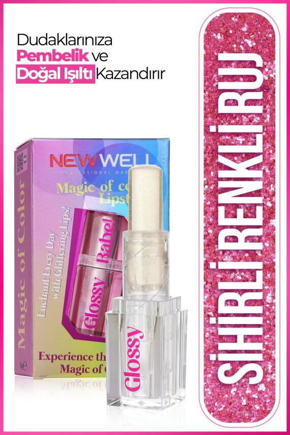 Magic Of Color Transparent Lipstick Şeffaf Dudak Parlatıcı Ruj 5 gr - 1