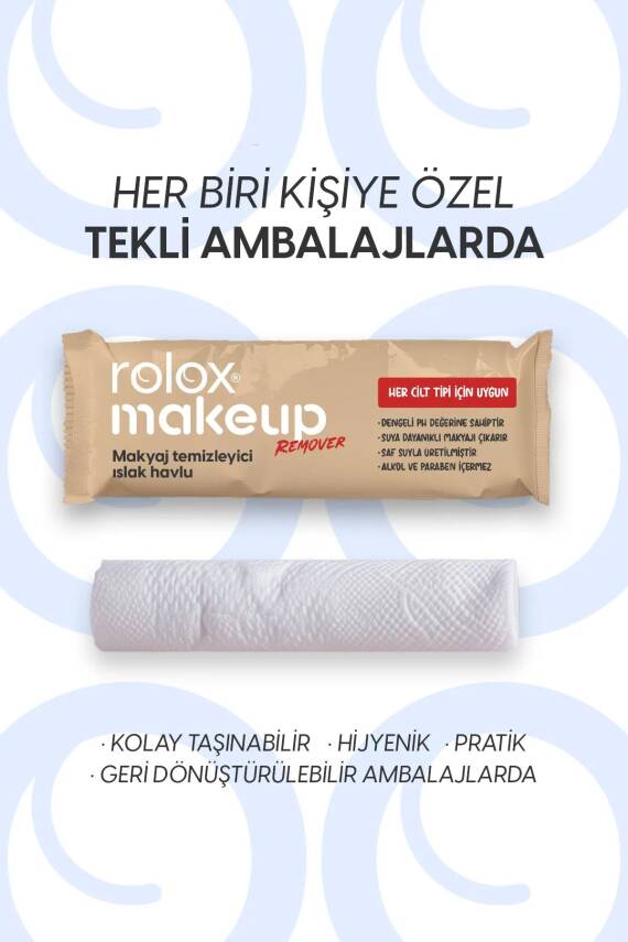 Makeup Remover 10 Paket - Makyaj Temizleyici Islak Havlu - 3