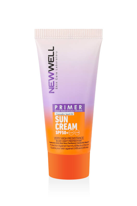 Makyaj Bazı Güneş Kremi 50 SPF+ Aydınlatıcı Etkili Primer Sunscreen 50 ML - 4