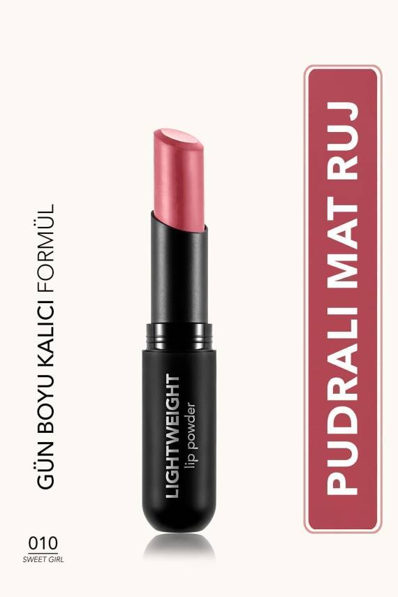 Lightweight Lip Powder Yüksek Pigmentli & Mat Bitişli Ultra Hafif Ruj 008 LUCKY ME - 237