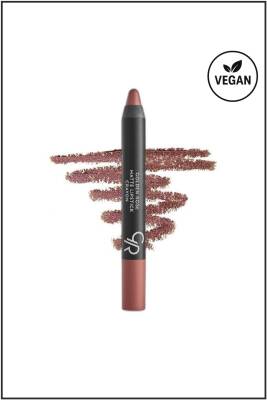 Matte Lipstick Crayon No28 Latte Nude - Mat Kalem Ruj - 2