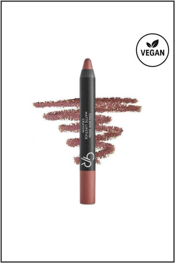 Matte Lipstick Crayon No28 Latte Nude - Mat Kalem Ruj - 2