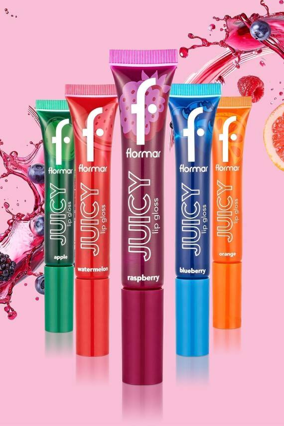 Meyve Aromalı Dudak Parlatıcısı (AHUDUDU) - Juicy Lip Gloss - 001 Raspberry - 8682536087711 - 344