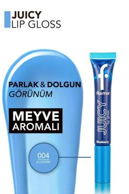 Meyve Aromalı Dudak Parlatıcısı (AHUDUDU) - Juicy Lip Gloss - 001 Raspberry - 8682536087711 - 246