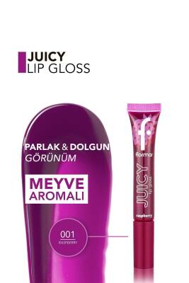 Meyve Aromalı Dudak Parlatıcısı (AHUDUDU) - Juicy Lip Gloss - 001 Raspberry - 8682536087711 - 965