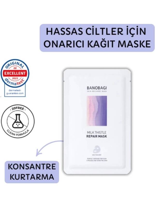 Milk Thistle Repair Mask (Onarıcı kağıt maske) - 1