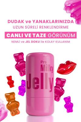 Milky Jelly Doğal Görünüm Dudak ve Yanak Renklendirici Allık Pembe (Pink) 5 GR - 2