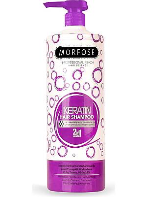 Morfose Keratin Şampuanı 2İn1 1000 ml Besleyici Etki ile Tüm Saç Tipleri için Özel Formül