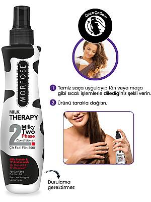 Morfose Milk Therapy Fön Suyu 240 ml - 3
