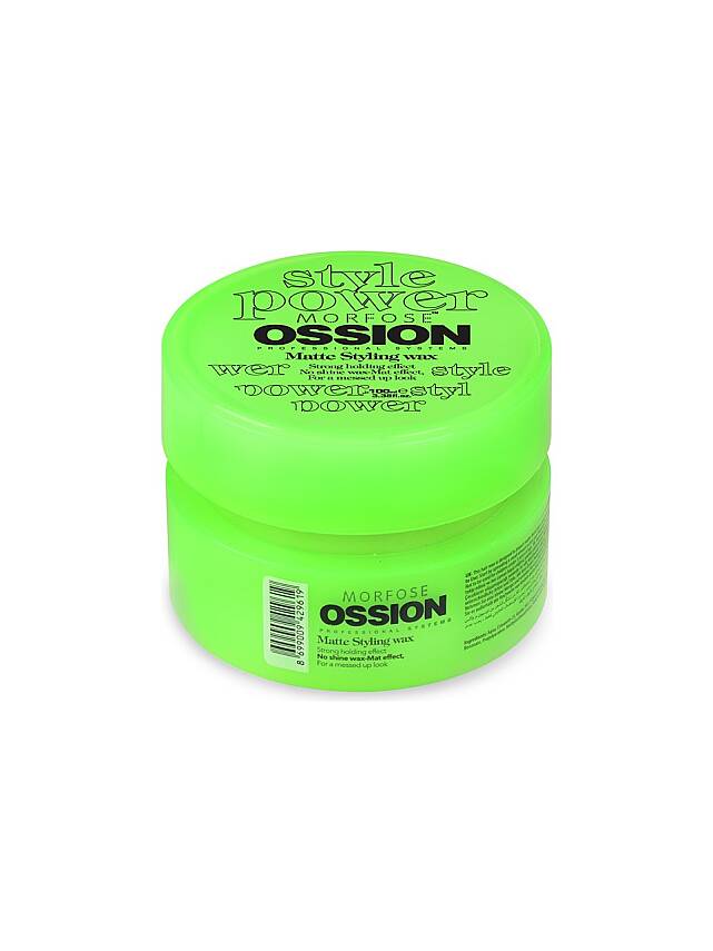Morfose Ossion Mat Wax Şekillendirici Krem 100 ml  - 1