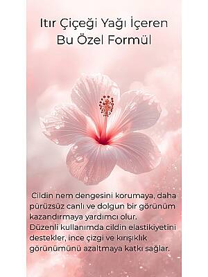 Msay Eterna Bloom, Anti Aging, Yaşlanma Karşıtı, Kırışıklık ve Ince Çizgi Karşıtı, Nemlendirici, Peptit Kompleks, Kolajen, Hyaluronik Asit, Hibiscus, Itıryağı - 2
