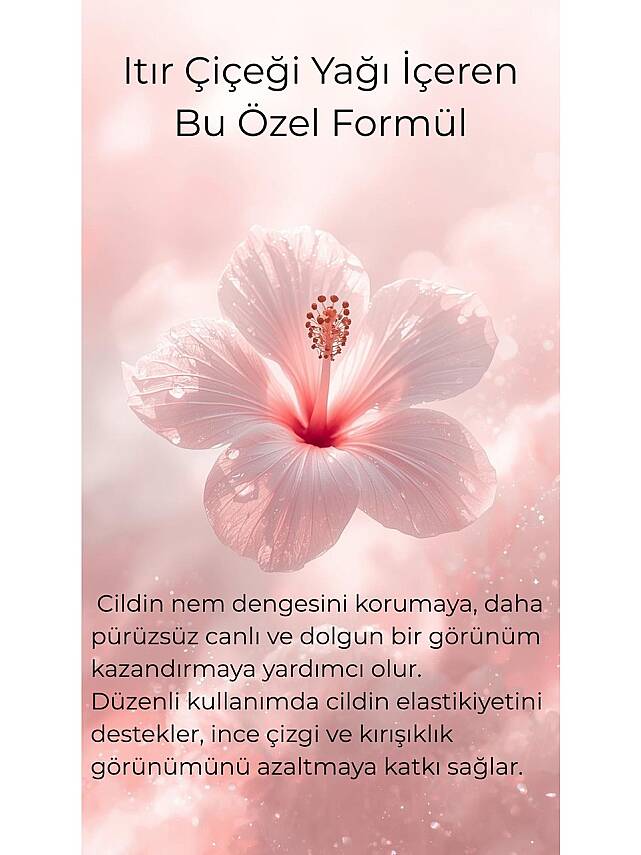 Msay Eterna Bloom, Anti Aging, Yaşlanma Karşıtı, Kırışıklık ve Ince Çizgi Karşıtı, Nemlendirici, Peptit Kompleks, Kolajen, Hyaluronik Asit, Hibiscus, Itıryağı - 2