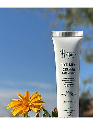 Msay Eye Lift Cream, Ince Çizgi ve Kırışıklık Karşıtı Göz Altı Kremi, Anti Aging, Ginseng, Deniz Yosunu, Hibiscus, Caffeine, Aloe Vera, Soft Cream - 2