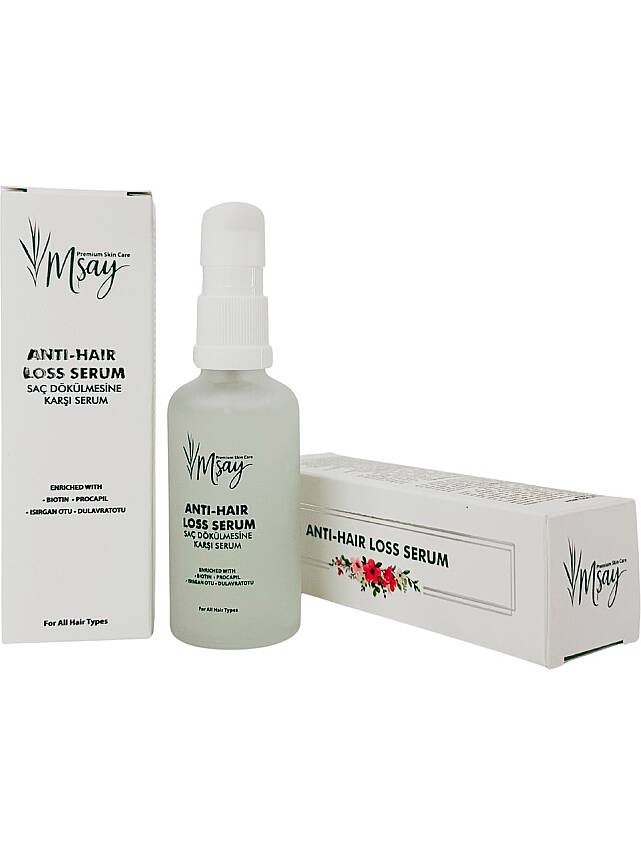 Msay Premium Skin Care Anti Hair Loss Serum, Dökülme Karşıtı Serum - 4