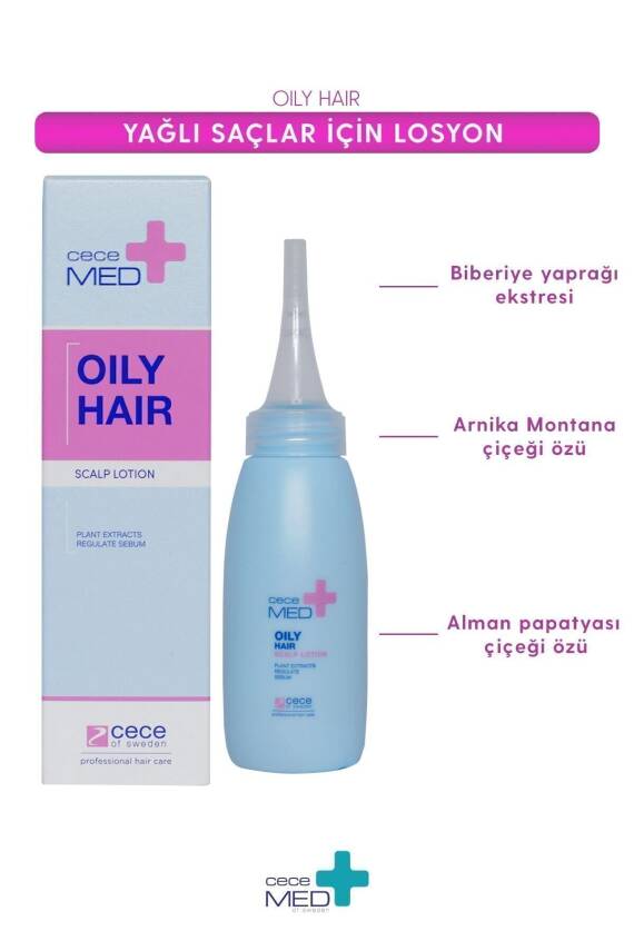 Oily Hair Lotion Saç Bakım Losyonu 75 Ml - 2