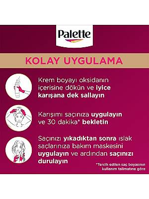 Palette Deluxe Uil Ultra Yoğun Renk Açıcı Saç Boyası - 2