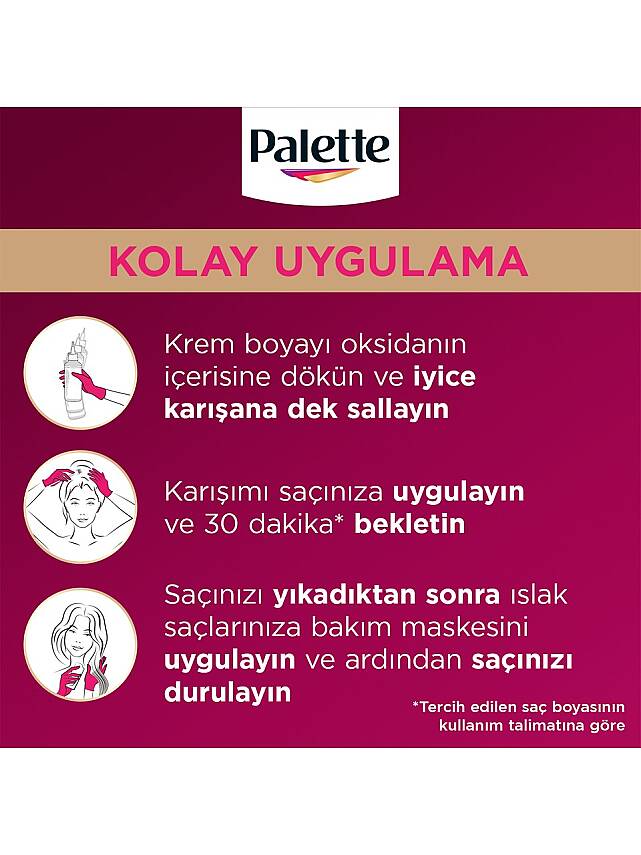Palette Deluxe Uil Ultra Yoğun Renk Açıcı Saç Boyası - 2