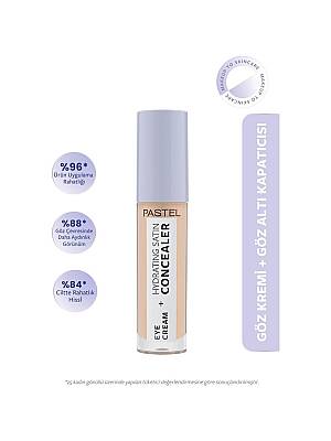 PASTEL EYE CREAM + HYDRATING SATIN CONCEALER 63