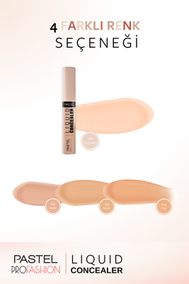 Pastel Liquid Concealer - Likit Hata Örtücü 101 Porcelain 7 ml - 4