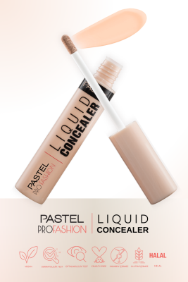 Pastel Liquid Concealer - Likit Hata Örtücü 101 Porcelain 7 ml - 5