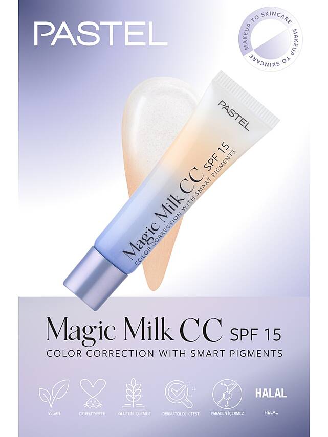 PASTEL MAGIC MILK SPF15 CC WITH SMART PIGMENTS 50 - LIGHT MEDIUM - 3
