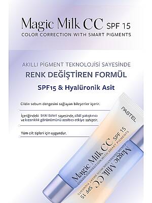 PASTEL MAGIC MILK SPF15 CC WITH SMART PIGMENTS 51 - MEDIUM DEEP - 2