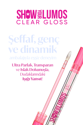 Show By Pastel Show Your Lumos Clear Gloss - Dudak Parlatıcısı - 5