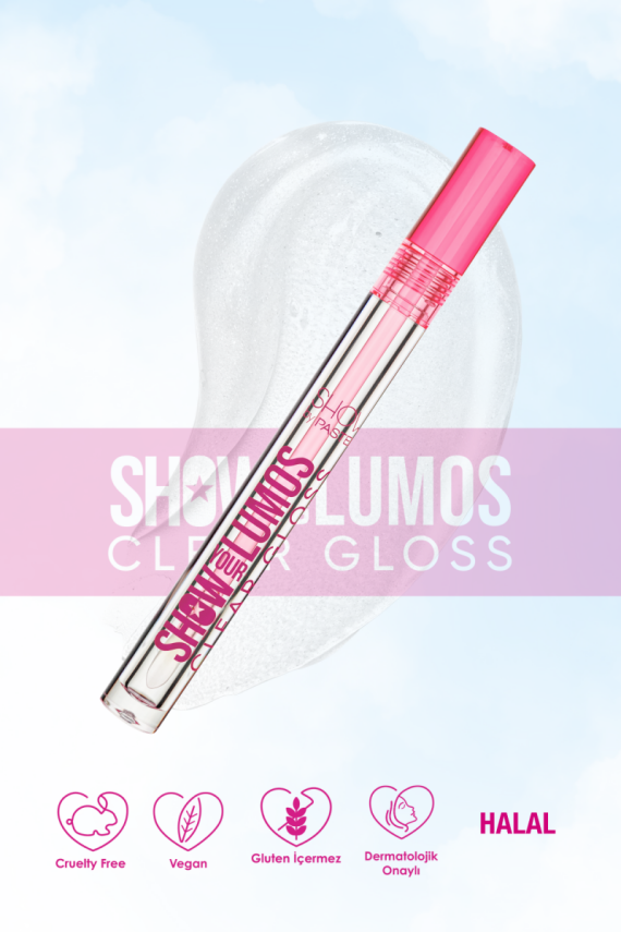 Show By Pastel Show Your Lumos Clear Gloss - Dudak Parlatıcısı - 6