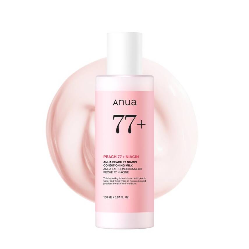 Peach 77% Niacin Conditioning Milk (KORENDY) Yağlandırmadan Nemlendiren Şeftali Parlatıcı Süt 150ml - 1
