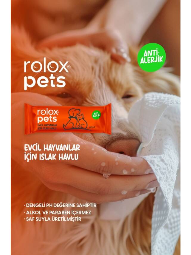 Pets - 10 paket - Evcil hayvanlar için Islak havlu - 1