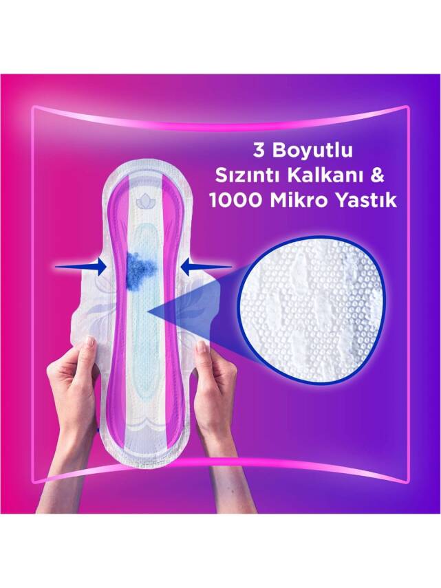 Platinum Hijyenik Ped Uzun Ekonomik Paket 14lü Ped - 3