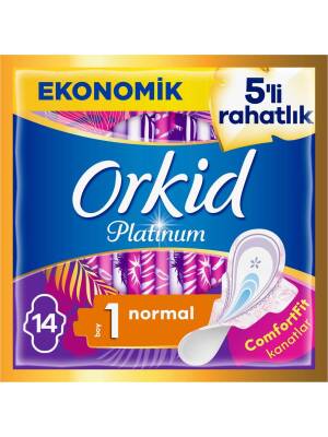 Platinum Normal (boy 1) 14 Adet Hijyenik Ped - 1