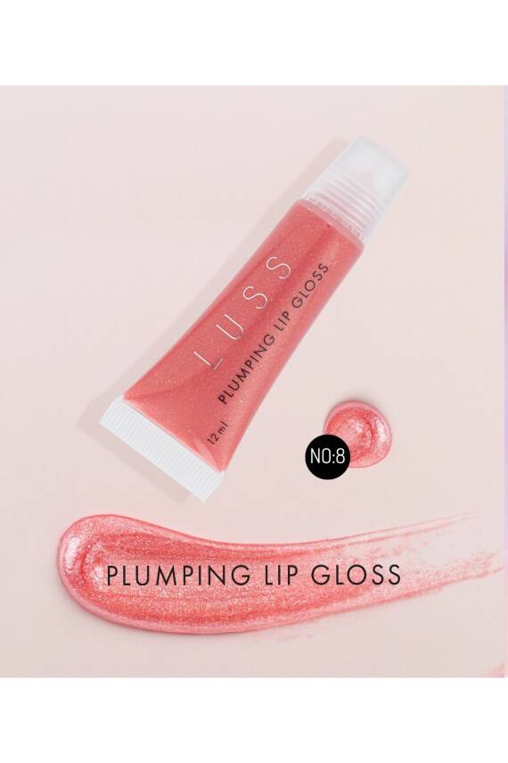 Plumping lip gloss No 8 Dolgunlaştırıcı dudak parlatıcısı - 2
