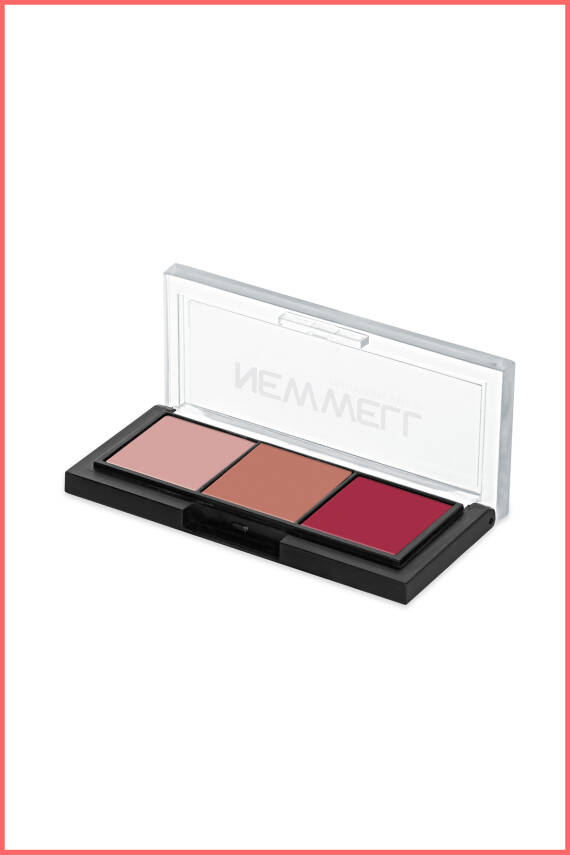 Porcelain Make Up 3lü Far Paleti No02 - 2