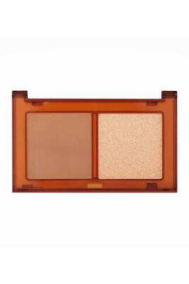 Pastel Bronzer&Highlighter Set Sun Kissed - Bronzlaştırıcı Ve Aydınlatıcı 01 Natural Bronze & Soft Glow - 1